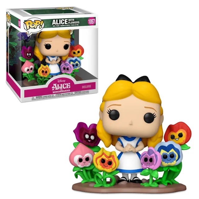 FUNKO POP 1057 POP豪華版 愛麗絲夢遊仙境 70週年 愛麗絲 W/花 迪士尼 disney ALICE