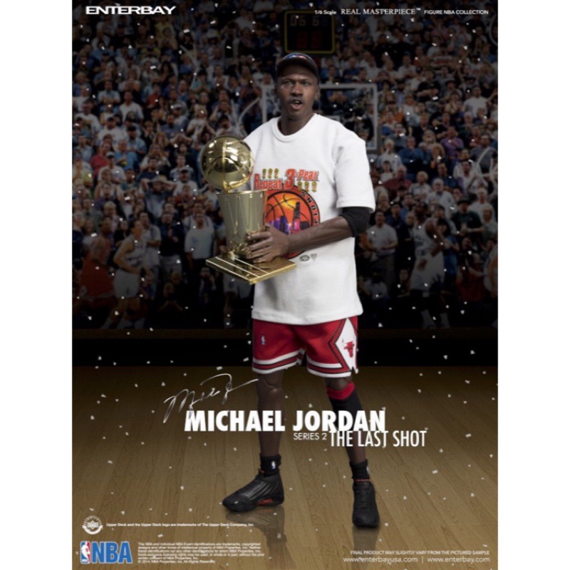 [UD7] 二手 Enterbay Michael Jordan Last Shot 最後一投 1/6人偶公仔