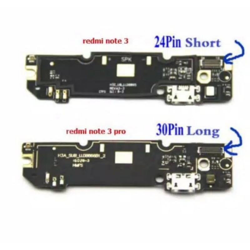 小米紅米 Note 3 Note 3 Pro Mic CROWN PCB 充電器板