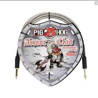 PIG HOG 金屬外皮 雙直頭 直L頭 樂器導線 Armor Clad