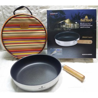 柝式手把BELL ROCK COATING 24CM平底鍋