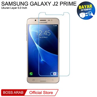 SAMSUNG LAYAR 鋼化玻璃三星 Galaxy J2 Prime 透明防刮玻璃螢幕保護膜