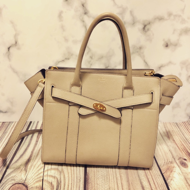bayswater small grained leather tote
