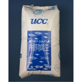 UCC咖啡~摩卡香醇咖啡豆 450g / 袋