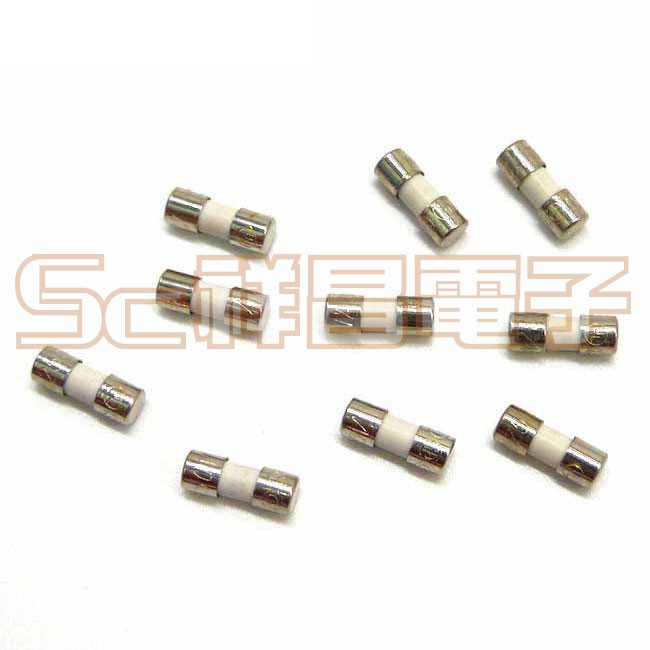 【祥昌電子】3.6x 10mm 陶瓷FUSE 陶瓷 保險絲 陶瓷保險絲 1A 2A 3A 5A (1入)