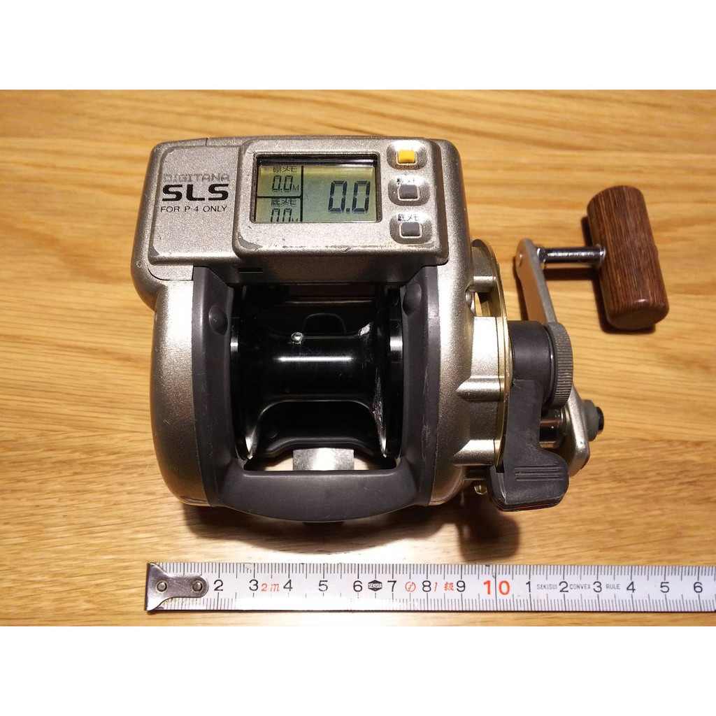 中古 兩軸捲線器 Shimano  DIGITANA SLS LEVER DRAG 2000