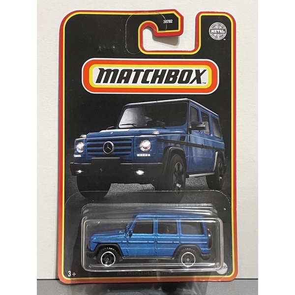 火柴盒 賓士 G500 藍 Mercedes Benz