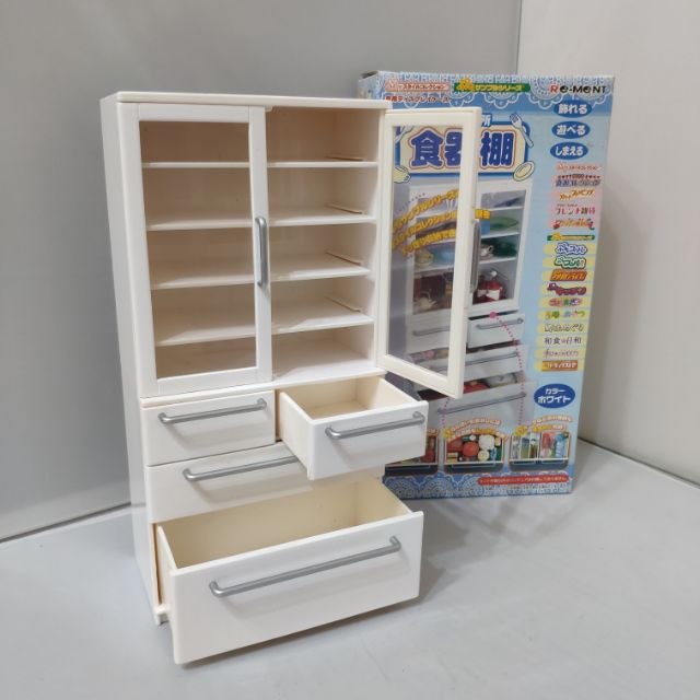 ????現貨絕版食器棚日本Re-ment 盒玩食物收藏櫃珍藏| 蝦皮購物