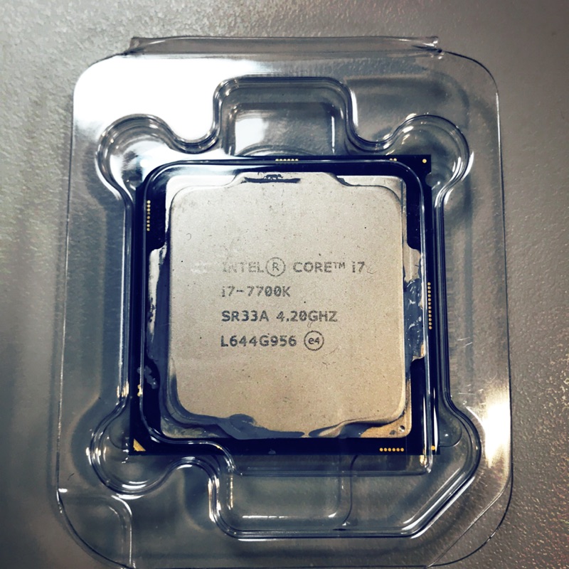 Intel I7 7700K 已開蓋上液態金屬 穩上5G (陳先生下標區）