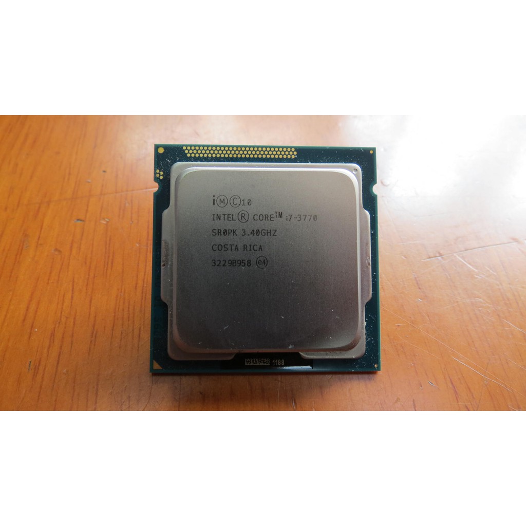 英特爾 Intel® Core™ i7-3770 (8M Cache,up to 3.9GHz) 1155腳位桌上
