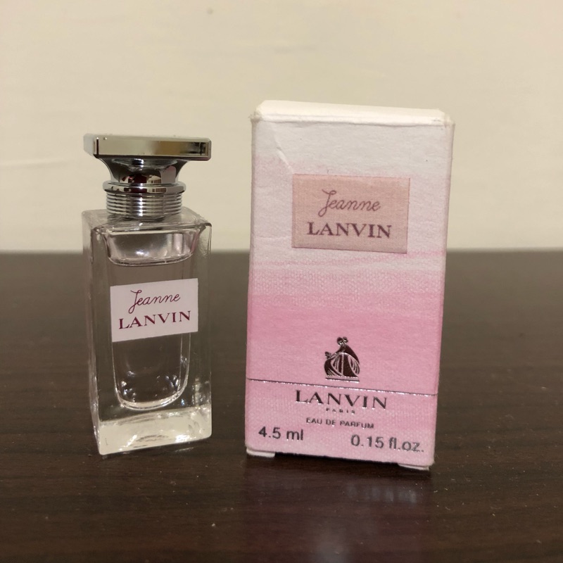 Jeanne Lanvin 珍 浪凡女性噴式淡香精迷你瓶4 5ml 蝦皮購物