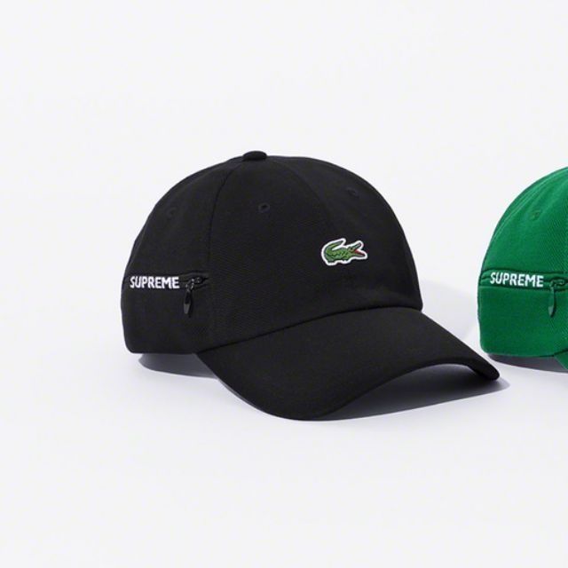 supreme lacoste pique 6 panel