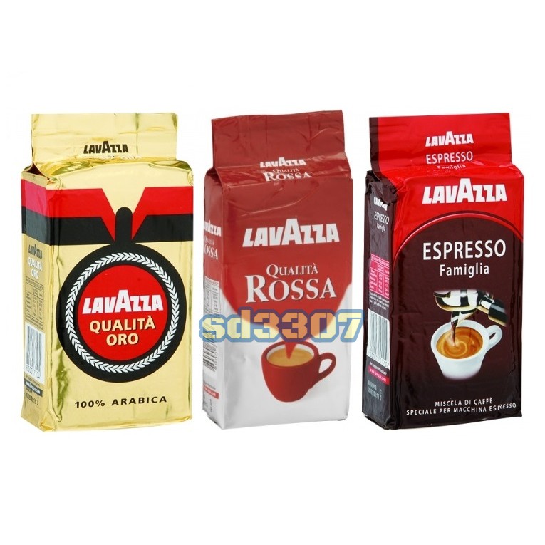 義大利 LAVAZZA 咖啡粉 歐羅金牌/羅薩極品/黑牌濃縮 進口咖啡粉 義大利咖啡粉 250g