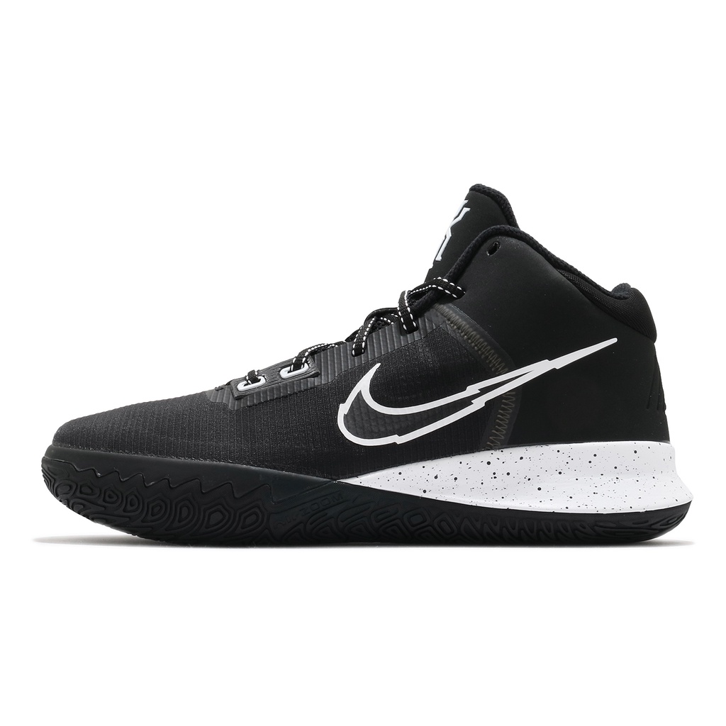 Nike 籃球鞋 Kyrie Flytrap IV 黑 銀 白 男鞋 中筒 4代 KI 【ACS】 CT1973-001