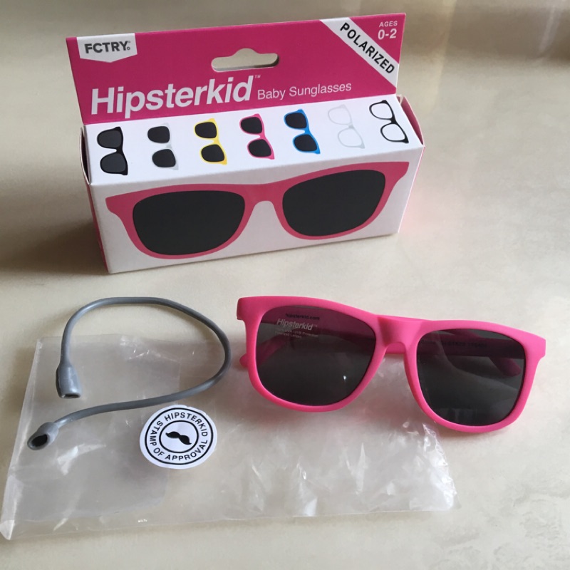 Hipsterkid 嬰幼兒太陽眼鏡🕶️桃紅色 沙發選物