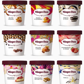 【逾期券】Haagen-Dazs哈根達斯 外帶盒裝冰淇淋品脫/冰淇淋蛋糕/月餅禮盒