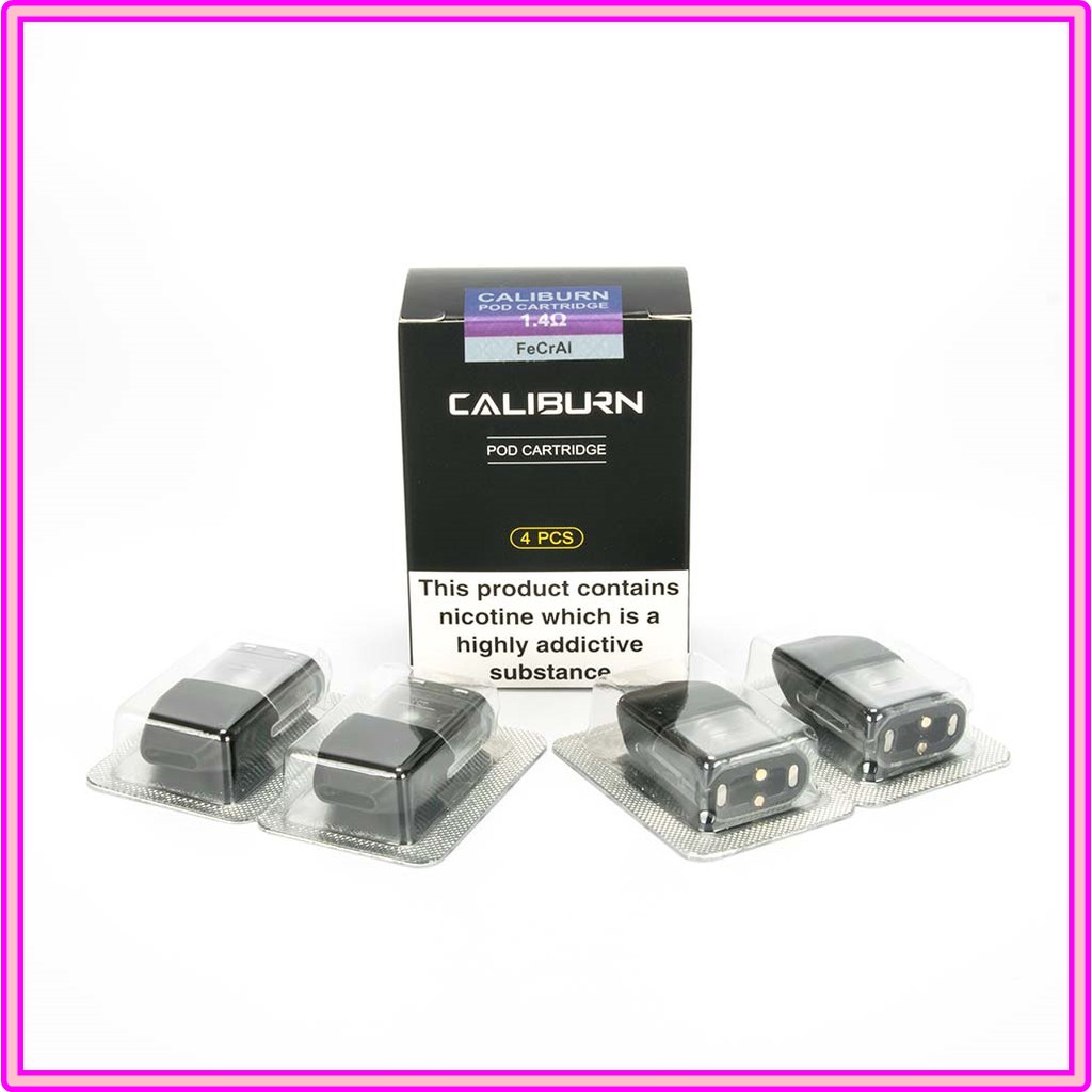 玩大煙 王者之劍uwell Caliburn 1 4歐姆2ml空煙彈彈頭石中劍一盒4入 蝦皮購物