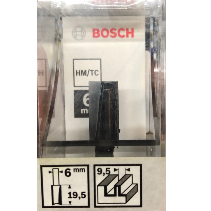 含稅2608628442-879 Bosch木工修邊刀6x9.5x51mm