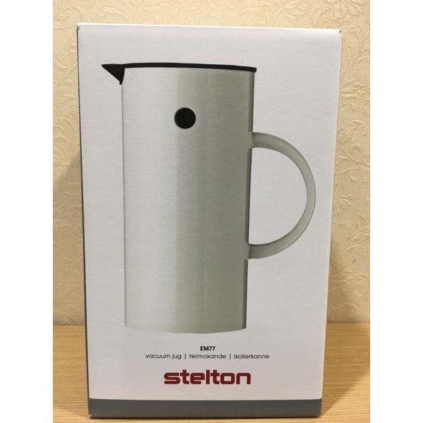 Stelton 啄木鳥真空保溫壺/白（家樂福換購全新品）