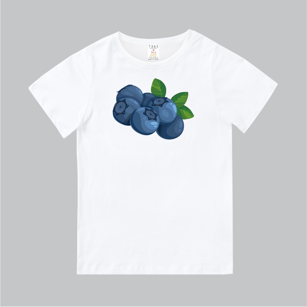 T365 MIT 親子裝 T恤 童裝 情侶裝 T-shirt 短T 水果 FRUIT 藍莓 Blueberry
