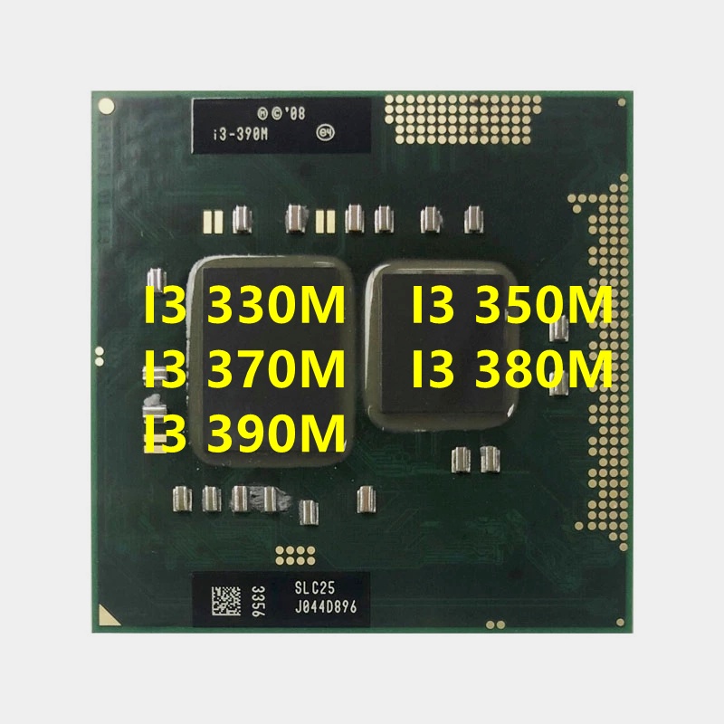 I3-390m I3-350M I3-370M I3-380M I3-390M 雙核四線程CPU處理器插座G1/rPGA