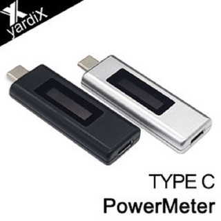 【風雅小舖】【TYPE-C LED數字顯示電壓電流功率檢測器】適用TYPE-C接頭裝置 可同時傳輸/充電/電壓電流檢測