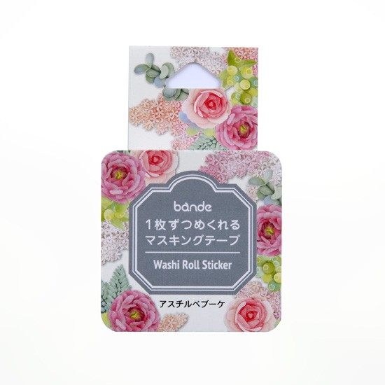 莫莫日貨 ss 日本進口bande 自由配新型態和紙膠帶 落新婦花束bda522 蝦皮購物