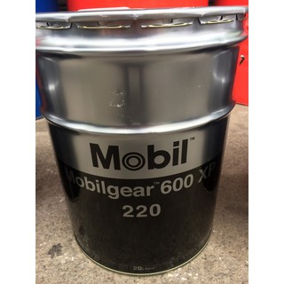 【MOBIL 美孚】Mobilgear 600 XP-220、新一代高級齒輪油、20公升裝【齒輪馬達系統】日本原裝進口