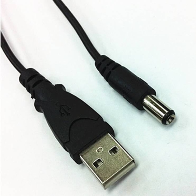 產品型號：USB DC電源線(5.5mm2.1mm) 車用DC電源轉USB 80公分全銅