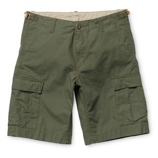 CARHARTT WIP AVIATION SHORT 工作短褲 軍綠【A-KAY0】【I009758-6302】