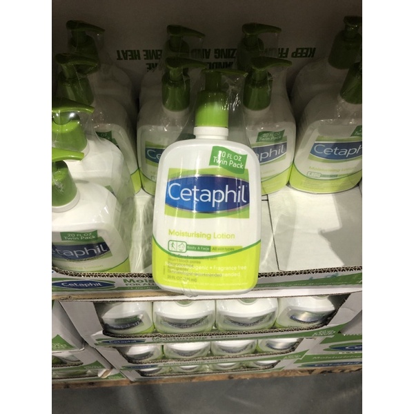 好市多costco代購 CETAPHIL LOTION舒特膚溫和臉部身體滋潤乳液 591毫升2入