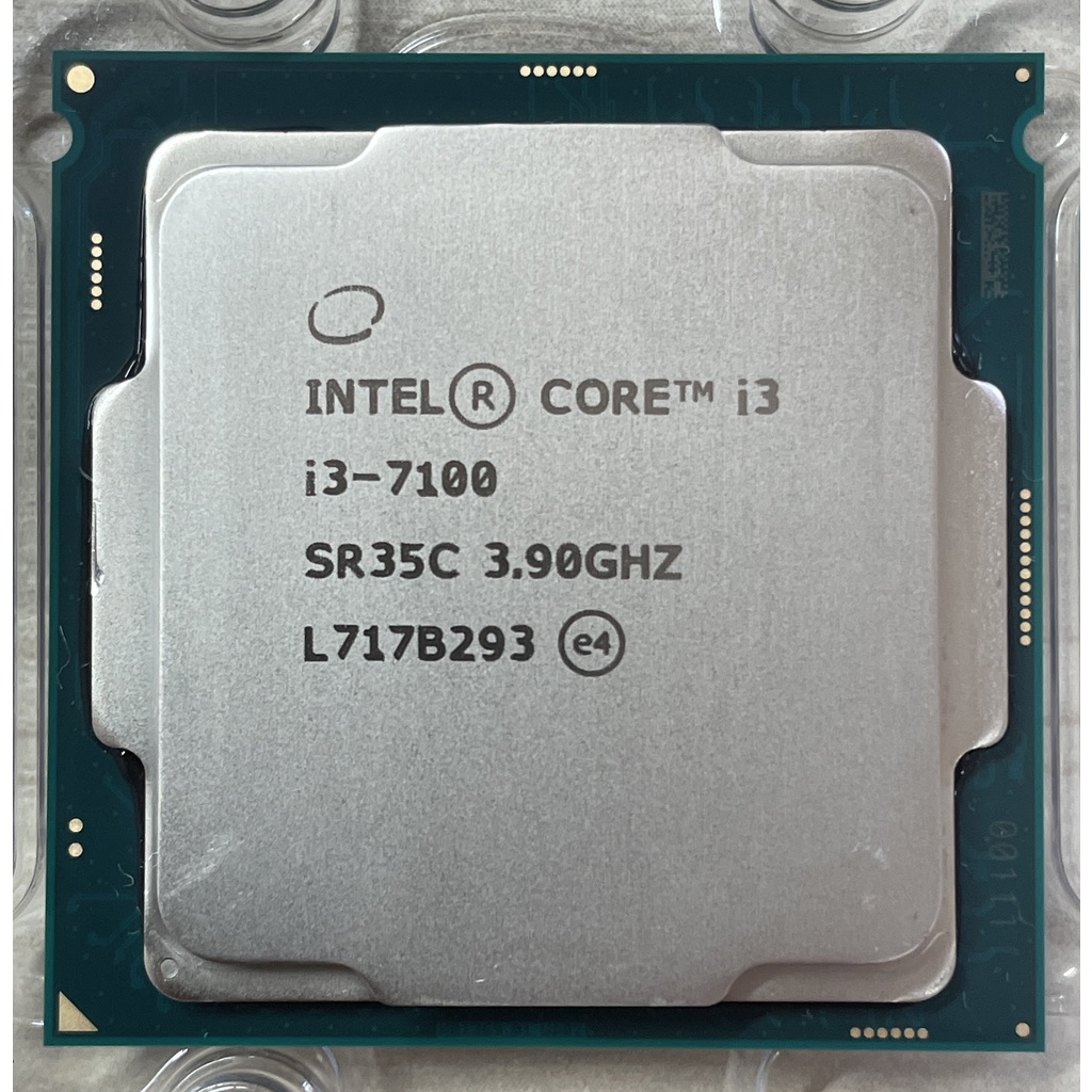 ⭐️【Intel i3-7100  3M 快取記憶體/3.90 GHz/2核4緒】⭐ 無風扇/附散熱膏/保固3個月