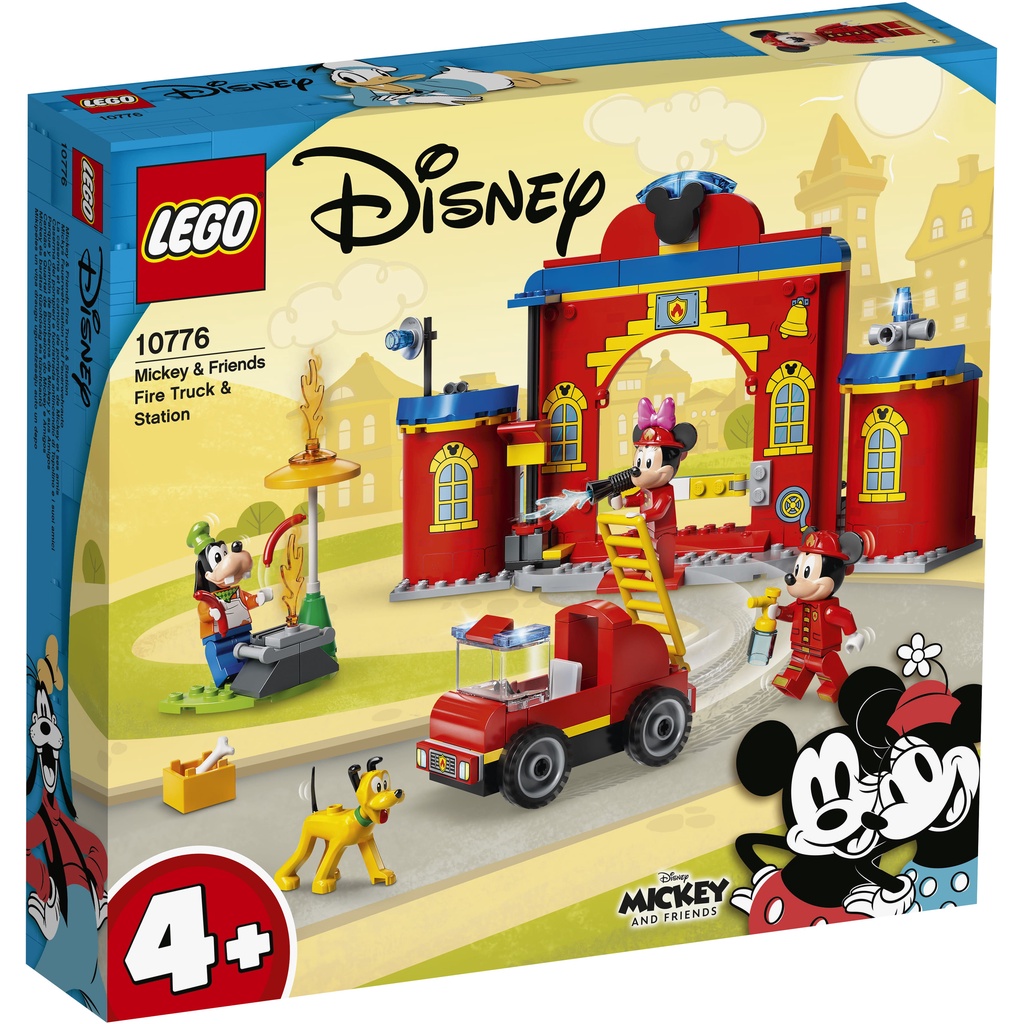 台南［玩磚屋］現貨全新 LEGO 10776 Mickey &amp; Friends Fire Truck &amp; Station
