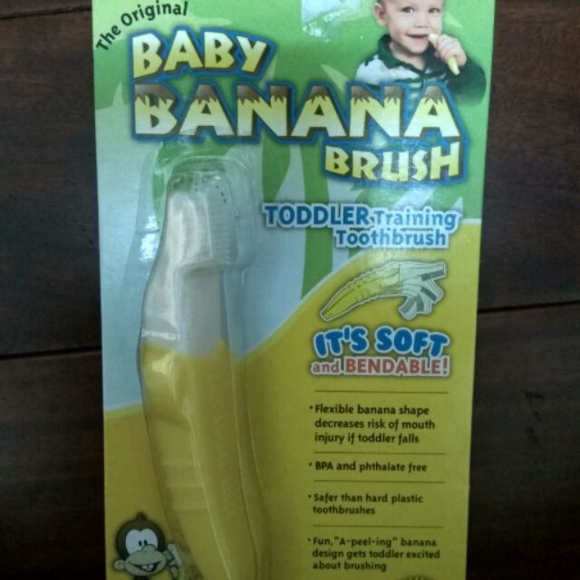 含運》Baby Banana Brush 香蕉牙刷固齒器