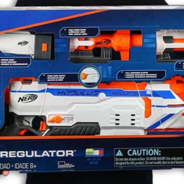 Nerf自由模組系列三重射控連襲 單發 三發 連發 蝦皮購物