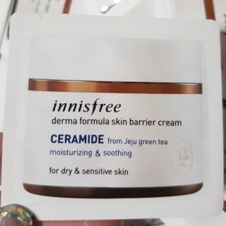 Innisfree 悅詩風吟 CERAMIDE 1ml derma formula skin barrier cream