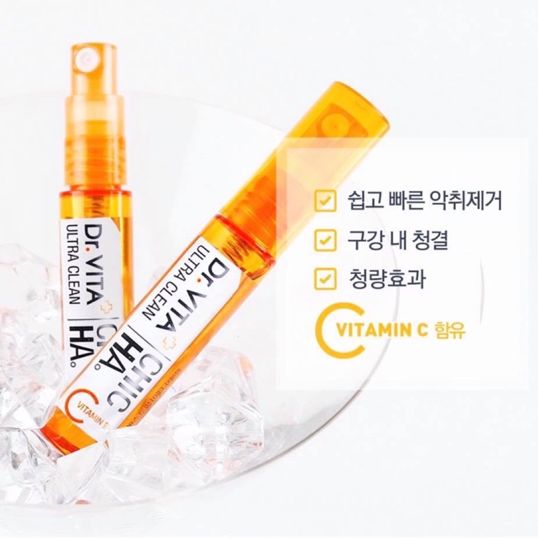 《HonFaith韓斐》韓國 Dr.VITA 口腔清新噴霧 7ml 薄荷口氣去異味噴霧 DAYCELL 口腔噴霧