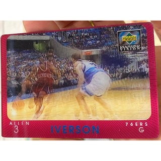 NBA 球員卡 Allen Iverson 1997-98 Upper Deck Diamond Vision 電視卡