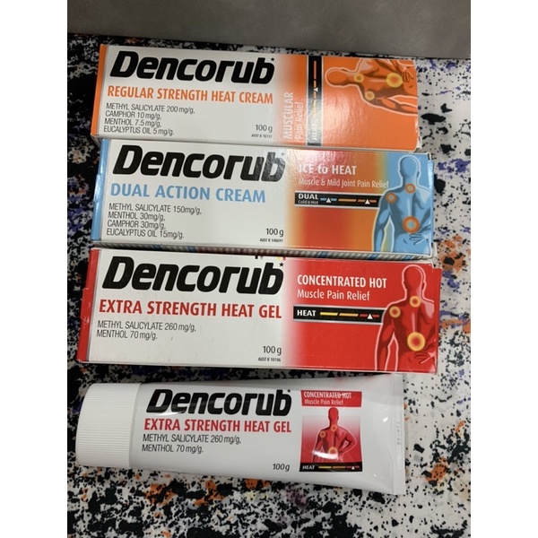 澳洲 dencorub緩解肌肉疼痛膏