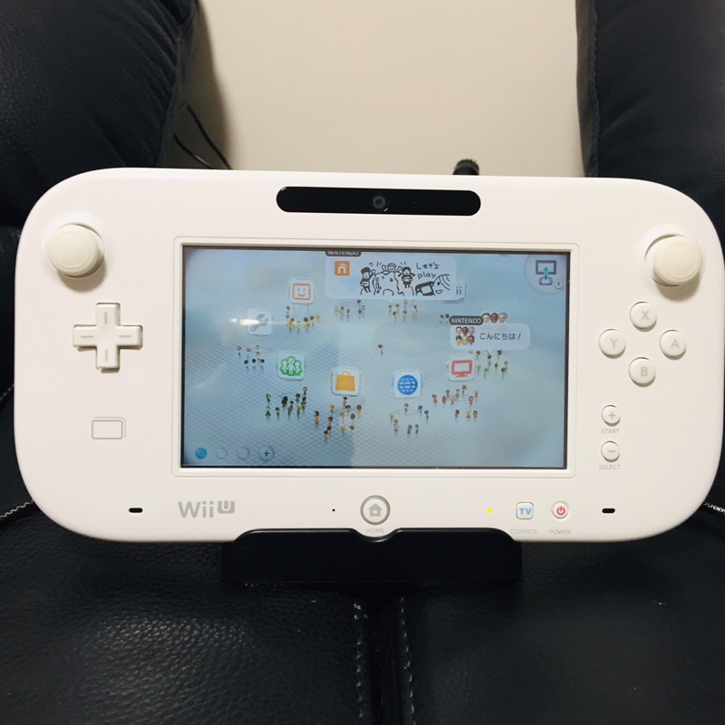 最低價 二手 Wiiu Wii 主機日本正版任天堂wii U 白色32g 瑪莉歐賽車8 同捆機 快速出貨 蝦皮購物