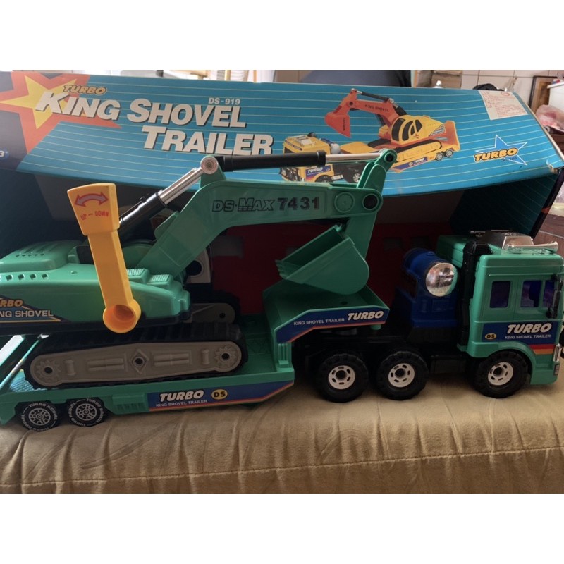 【N.L】二手貨車🚚挖土機玩具車組