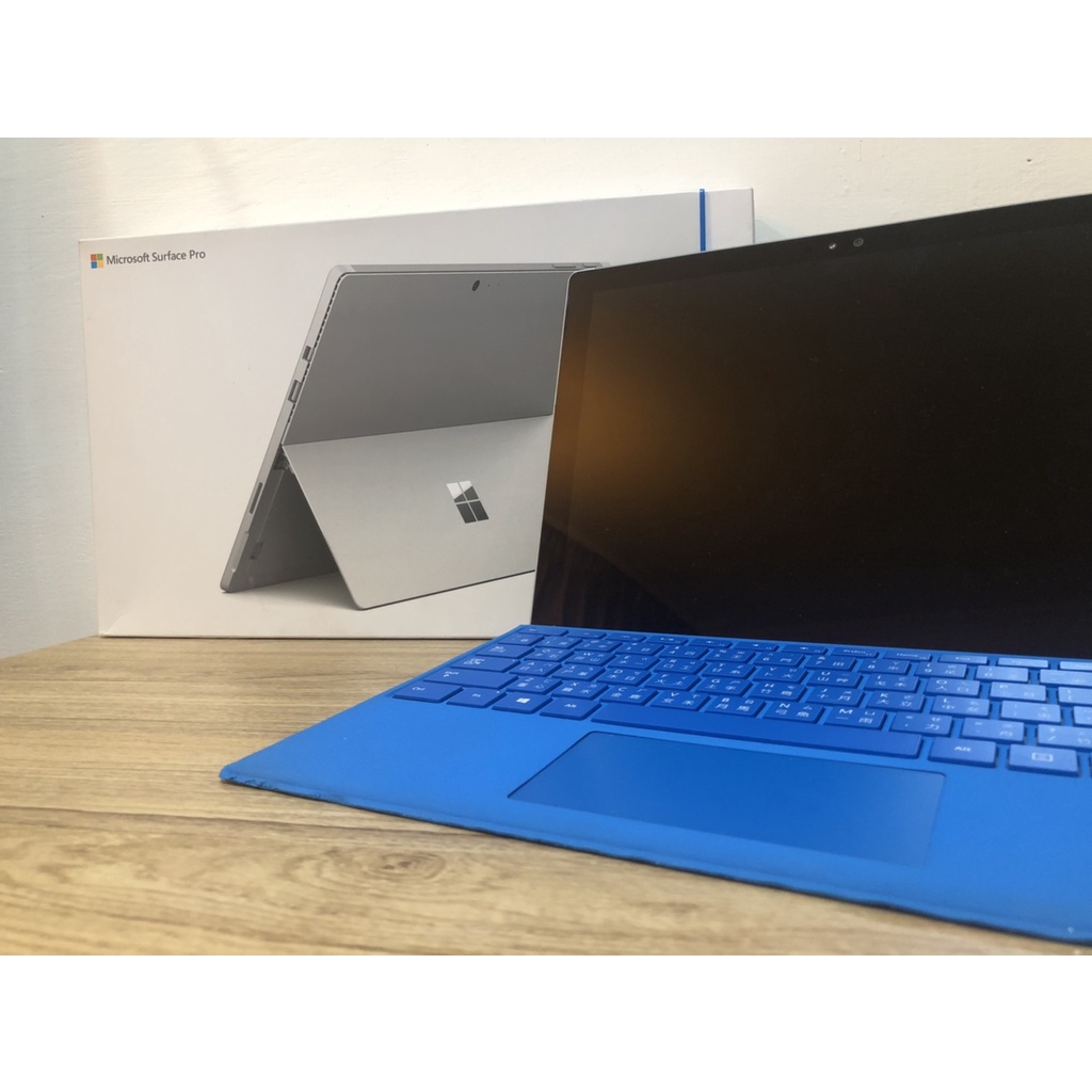 二手 微軟平板電腦 Surface Pro 4  i7/8G/256GB/win10 附鍵盤+筆