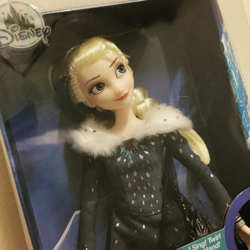 《現貨》冰雪奇緣 艾莎 迪士尼公主 正版 會唱歌芭比娃娃