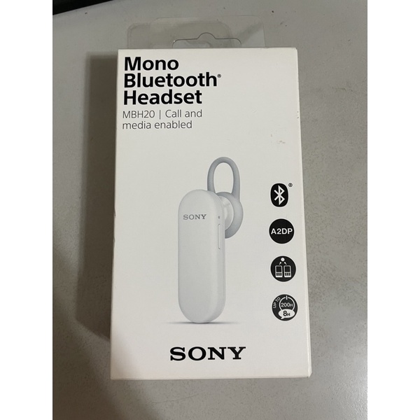 Sony MBH20原廠藍芽耳機 已拆封未使用過