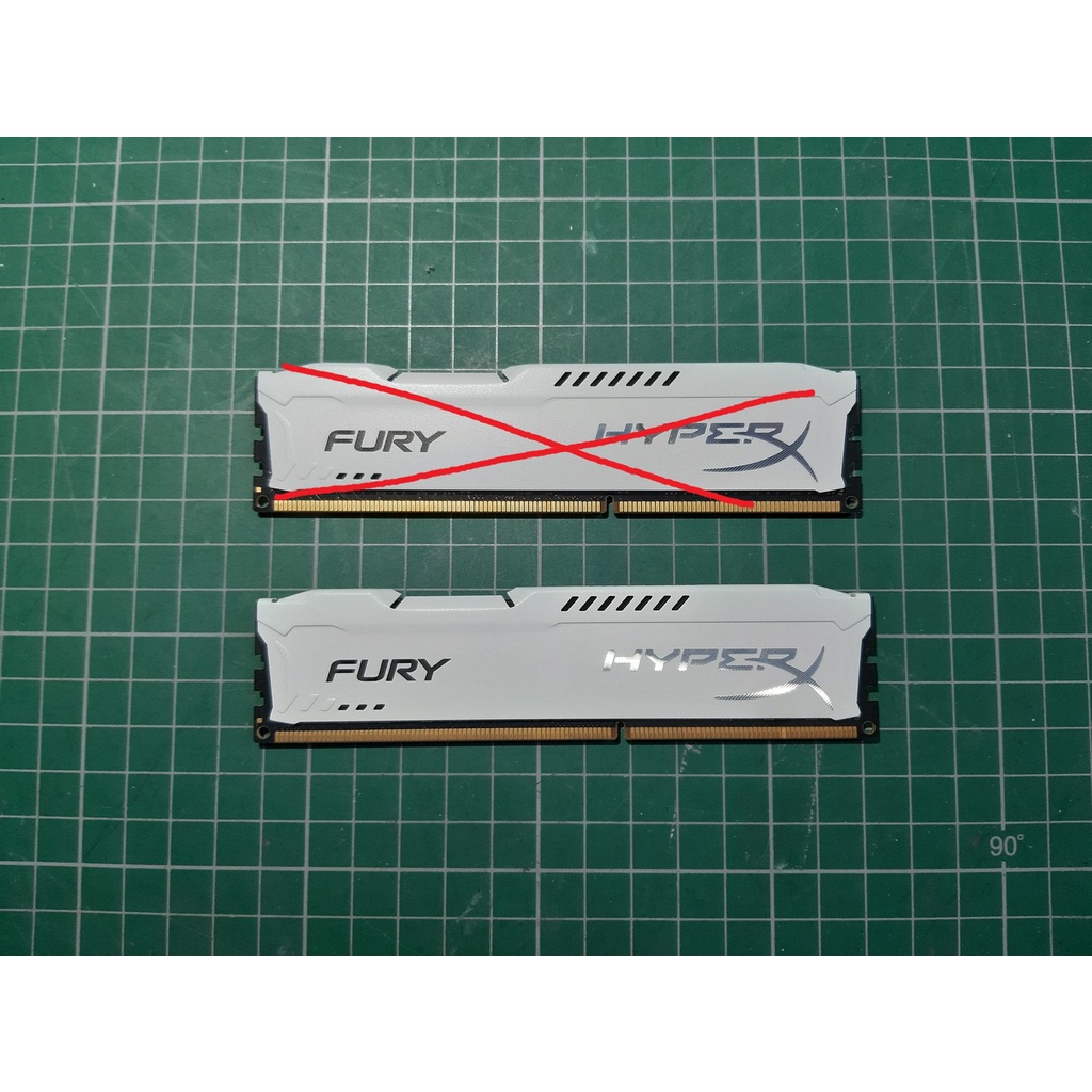 金士頓 HyperX FURY 1866 單條8G DDR3 電競 終保 記憶體