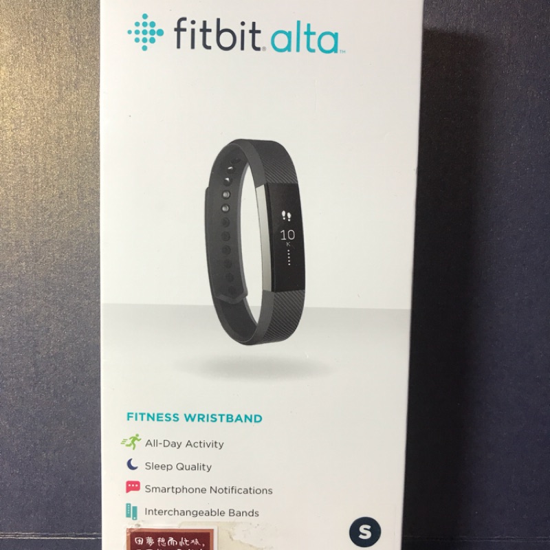 Fitbit alta S size 黑色全新高雄市可面交 