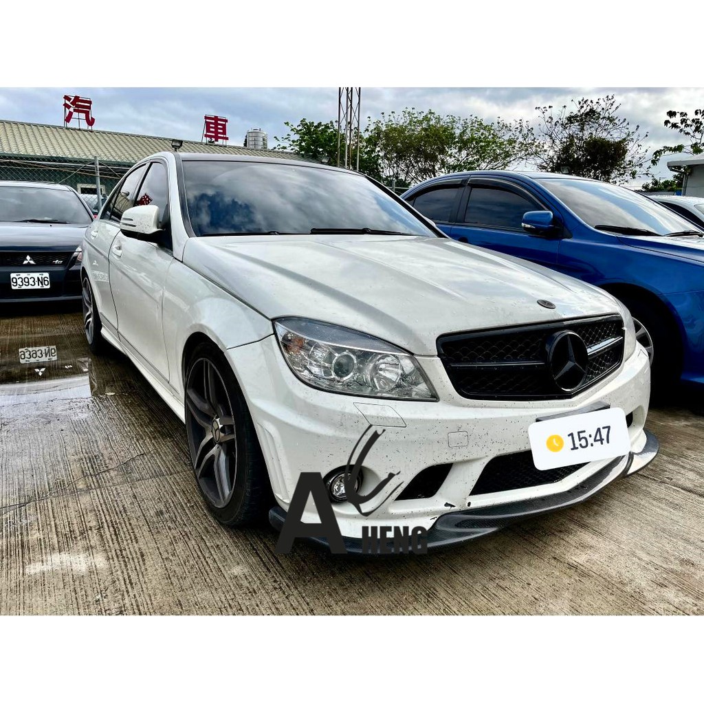 Fb搜尋桃園阿承 賓士超人氣c300 63套件08年3 0cc 白色二手車中古車 蝦皮購物
