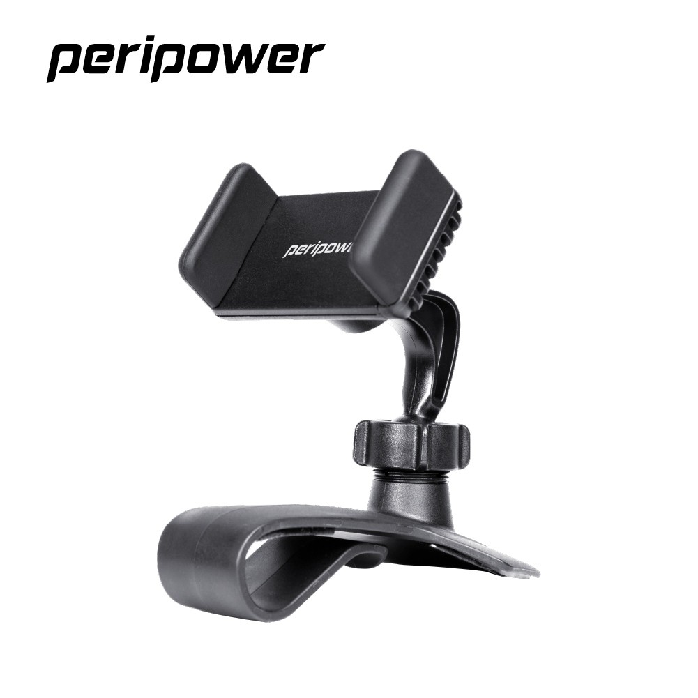Peripower 儀錶板/遮陽板兩用夾式固定 360度旋轉智慧型手機架 MT-06