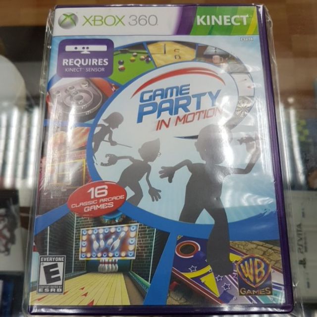 【布客曼】XBOX360 KINECT專用 GAME PARTY IN MOTION 英文版