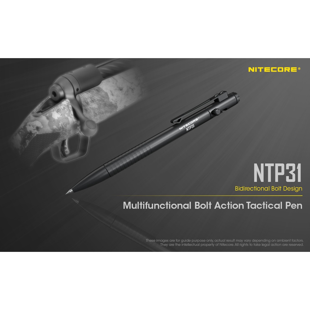 Nitecore NTP31 鋁合金戰術螺栓動作筆